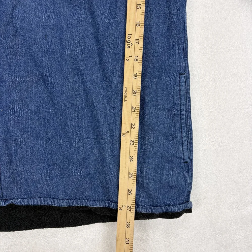 Canyon‎ Guide Outfitters Lined Denim Jean Jacket XL